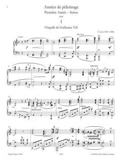 Années de pèlerinage - 3 Morceaux suisses von Franz Liszt 