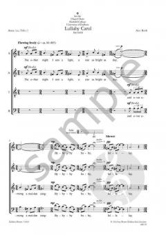 Lullaby Carol von Alec Roth 