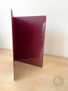 Notenmappe - Weinrot 