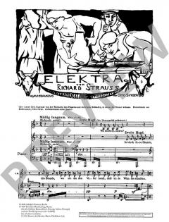 Elektra op. 58 von Richard Strauss 