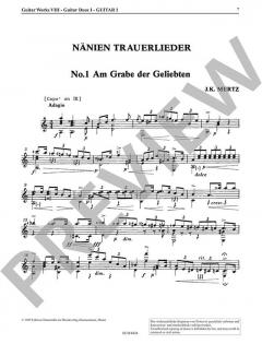 Guitar Works Vol. 8: Guitar Duos von Johann Kaspar Mertz 