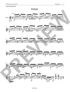 25 Etudes de Genre op.38 von Napoléon Coste 