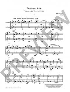 Sommertänze (Vasaras dejas) von Peteris Vasks (Download) 