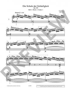 Schule der Geläufigkeit op. 299 von Carl Czerny (Download) 