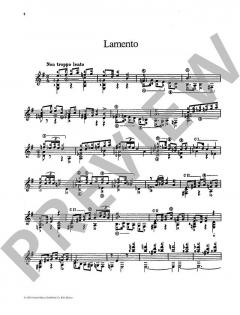 Página romántica - Lamento - Guitarreo von Carlos Pedrell (Download) 