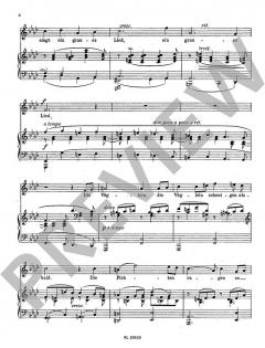 Drei Lieder op. 21/1 von Paul Juon 