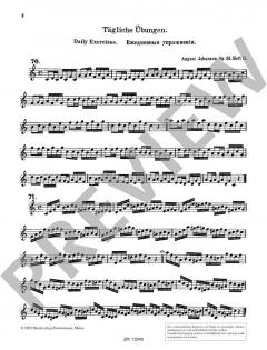 Tägliche Übungen op. 25 Heft 2 von August Wassiljewitsch Johanson 