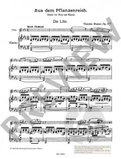 Aus dem Pflanzenreich op. 57b von Theodor Blumer 