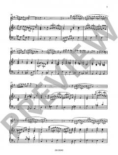 Sonate F-Dur (orig. G-Dur) von Johann Adolf Hasse 