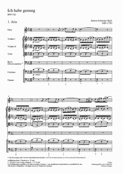 Ich habe genung (I) (J.S. Bach) 