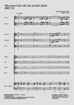 Was mein Gott will, das g'scheh allzeit (J.S. Bach) 