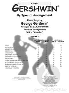 Gershwin By Special Arrangement 