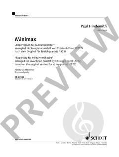 Minimax von Paul Hindemith 