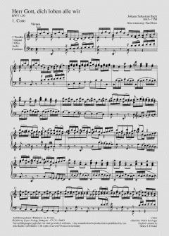 Herr Gott, dich loben alle wir (J.S. Bach) 