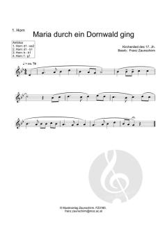 Maria durch ein Dornwald ging (Download) 