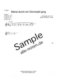 Maria durch ein Dornwald ging (Download) 