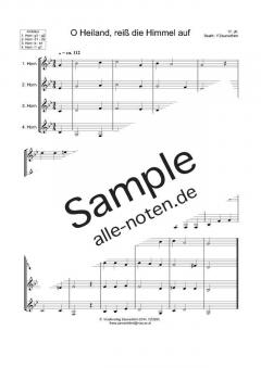 O Heiland, reiß die Himmel auf (Download) 