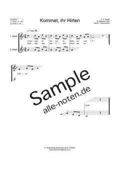 Kommet ihr Hirten 