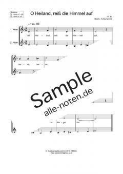 O Heiland, reiß die Himmel auf (Download) 
