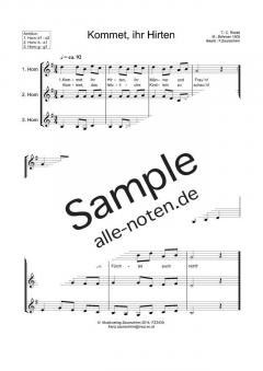 Kommet ihr Hirten 