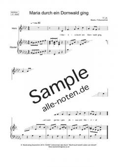Maria durch ein Dornwald ging (Download) 