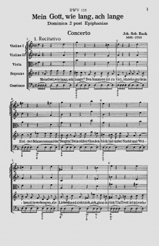 Mein Gott, wie lang, ach lange (J.S. Bach) 