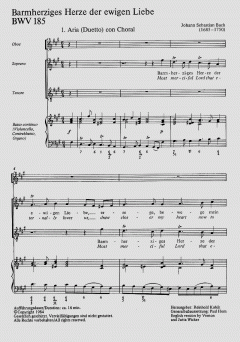 Barmherziges Herze der ewigen Liebe (J.S. Bach) 