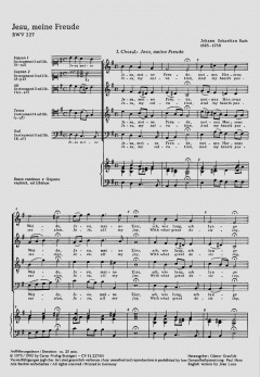 Jesu, meine Freude BWV 227 (J.S. Bach) 