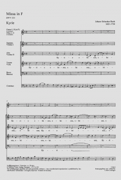 Missa in F-Dur BWV 233 (J.S. Bach) 