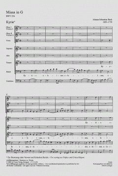 Missa in G-Dur BWV 236 (J.S. Bach) 