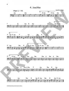 Klezmer & Violin von Joachim Johow (Download) im Alle Noten Shop kaufen (Einzelstimme Kontrabass)