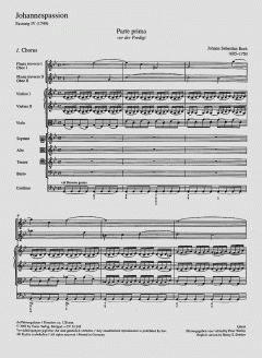 Johannes-Passion BWV 245 (J.S. Bach) 