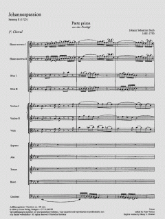 Johannes-Passion BWV 245 (Download) 