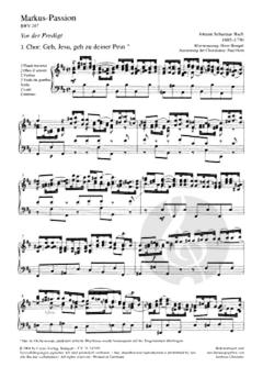 Markus-Passion BWV 247 von Johann Sebastian Bach (Download) 