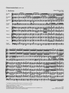 Oster-Oratorium BWV 249 von Johann Sebastian Bach 