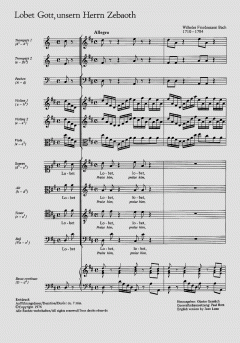 Lobet Gott, unsern Herrn Zebaoth (Wilhelm Friedemann Bach) 
