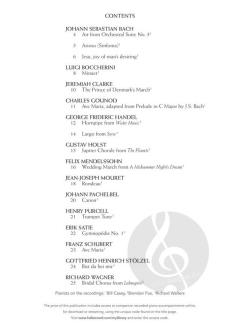 Wedding Music for Classical Players: Clarinet and Piano 