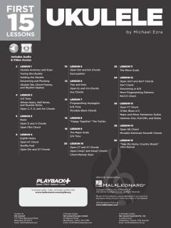 First 15 Lessons - Ukulele im Alle Noten Shop kaufen