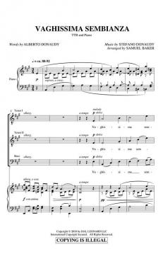 Vaghissima Sembianza von Stefano Donaudy 