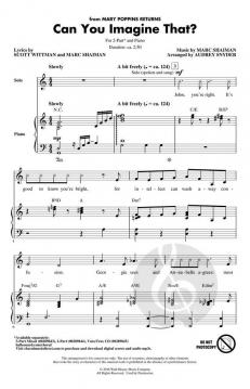 Can You Imagine That? von Marc Shaiman 