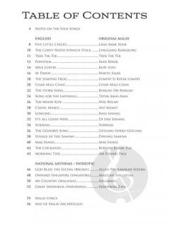 Malay Folk Songs Collection 
