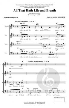 All That Hath Life and Breath von Rollo Dilworth 