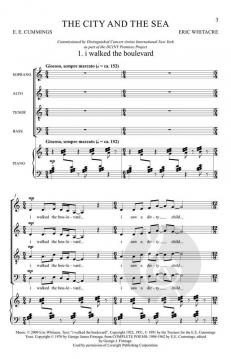 City and the Sea von Eric Whitacre 