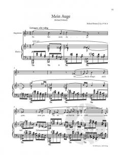 Lieder mit Klavierbegleitung von Richard Strauss 