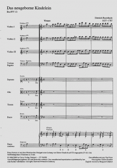 Das neugeborne Kindelein (Dietrich Buxtehude) 