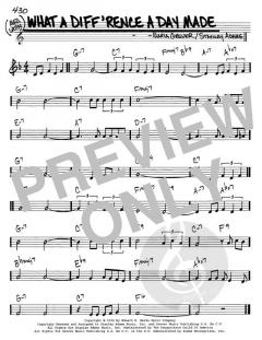 What A Diff'rence A Day Made von Stanley Adams 