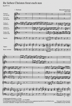Ihr lieben Christen, freut euch nun (Dietrich Buxtehude) 