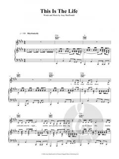 This Is The Life von Amy MacDonald 