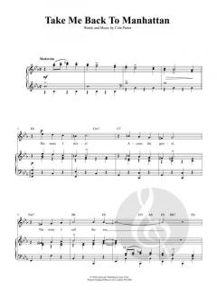 Take Me Back To Manhattan von Cole Porter 