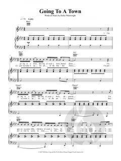 Going To A Town von Rufus Wainwright 